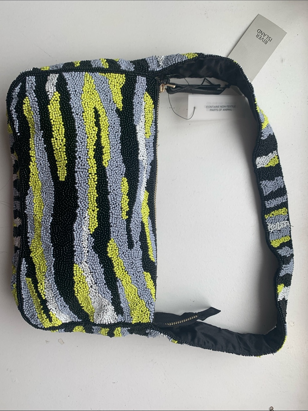 NWT River Island Beaded Shoulder Bag